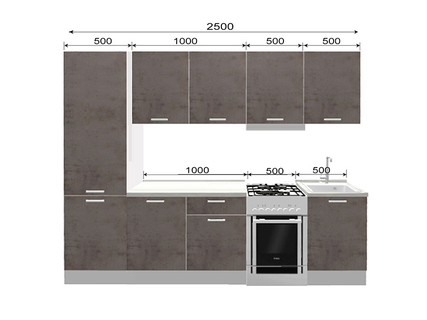 Кухня Трапеза Классика 2500 (I категория) - Боровичи мебель