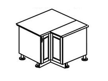 Стол угловой правый 885 - МН-18п - Боровичи мебель
