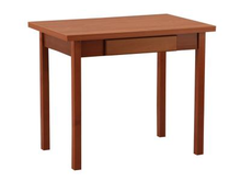Стол обеденный раскладной с ящиком (прямая нога) - Боровичи мебель