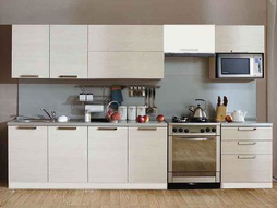 Кухня Трапеза Престиж 2200 со шкафом под микров. печь (I кат) - Боровичи мебель