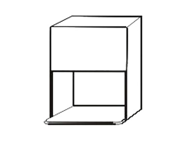 Шкаф под микроволновую печь (II категория) - В-110 - Боровичи мебель